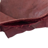 Jordache Vintage Unisex Red Leather Western Country Boho Vest Sz M