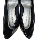 Anne Klein Women’s Black Suede Tassel I Flex Munza Kitten Heels Size 7M