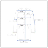 Burberrys Vintage Gray Double-Breasted Trench Coat With Belt & Plaid Lining