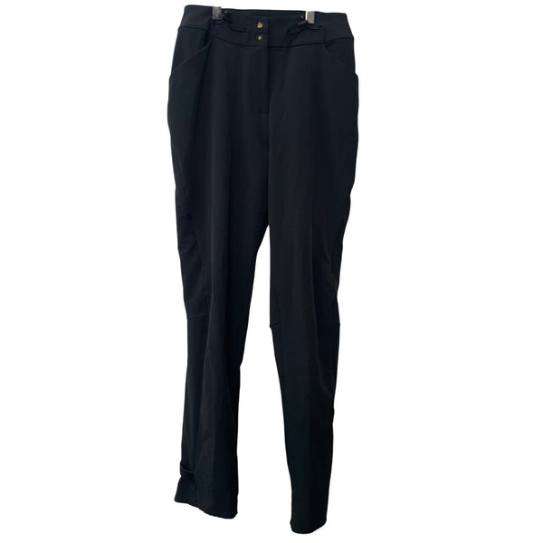 Gymshark Womens Black Lightweight Joggers Stretch Adjustable Cuffs XS Activewear