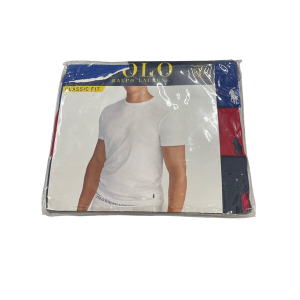 Polo Ralph Lauren Men’s Classic Fit T-Shirts 3-Pack Cotton Crewneck M
