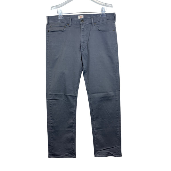 Dockers Mens Gray Cotton Blend Slim Fit Casual Pants Size 34