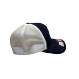 Richardson R-Active Navy & White Mesh Flexfit Hat Size SM-MD