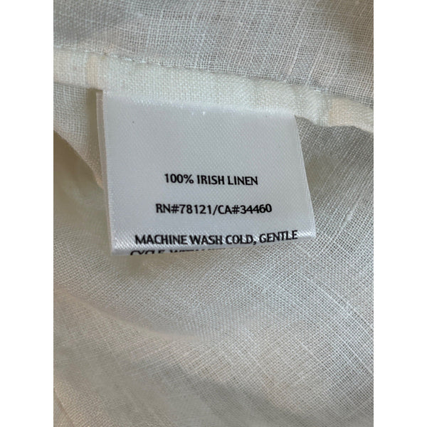 Eileen Fisher Women's White Linen button Up Long Sleeve Shirt Sz Petite S - NWT