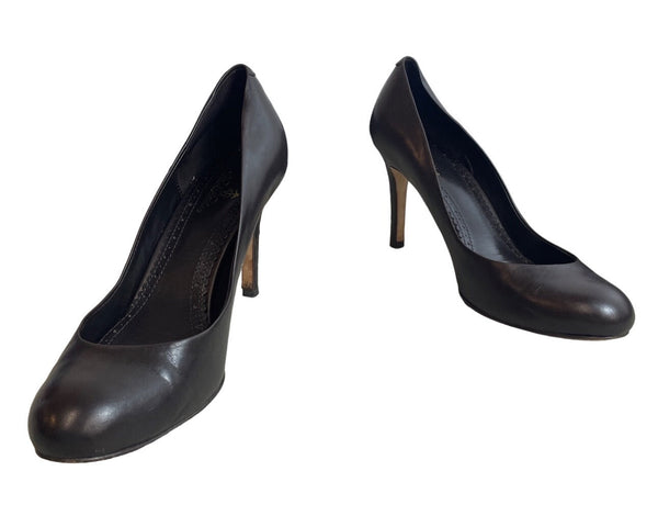 Brooks Brothers Women's Brown Almond Toe Heels Sz 9.5