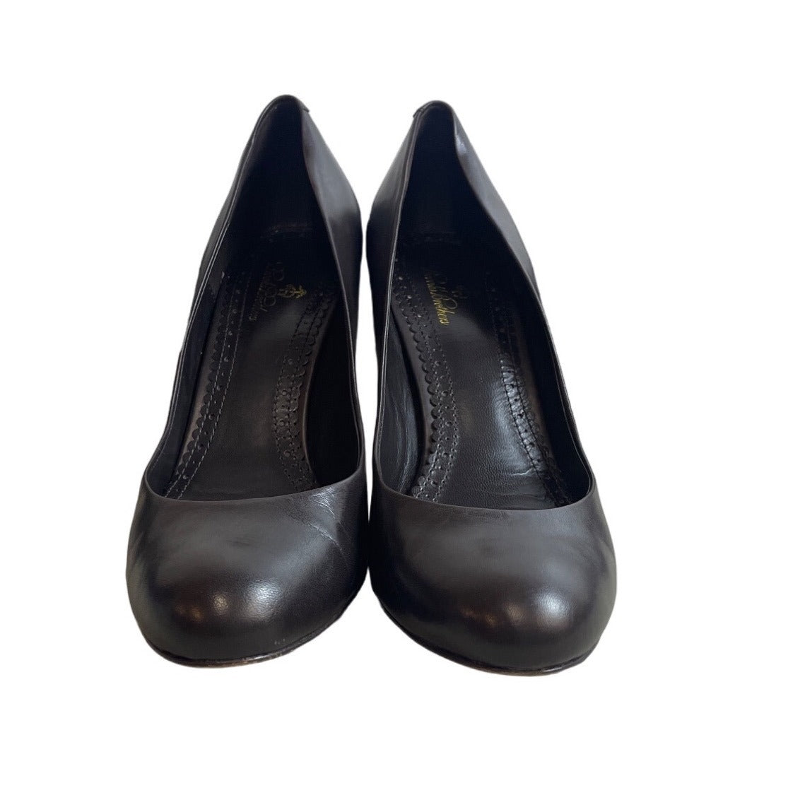 Brooks Brothers Women's Brown Almond Toe Heels Sz 9.5