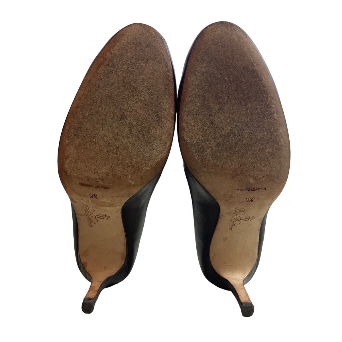 Brooks Brothers Women's Brown Almond Toe Heels Sz 9.5