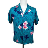 Ocean Pacific Men's Blue Hawaiian Shirt Sz M - NWT