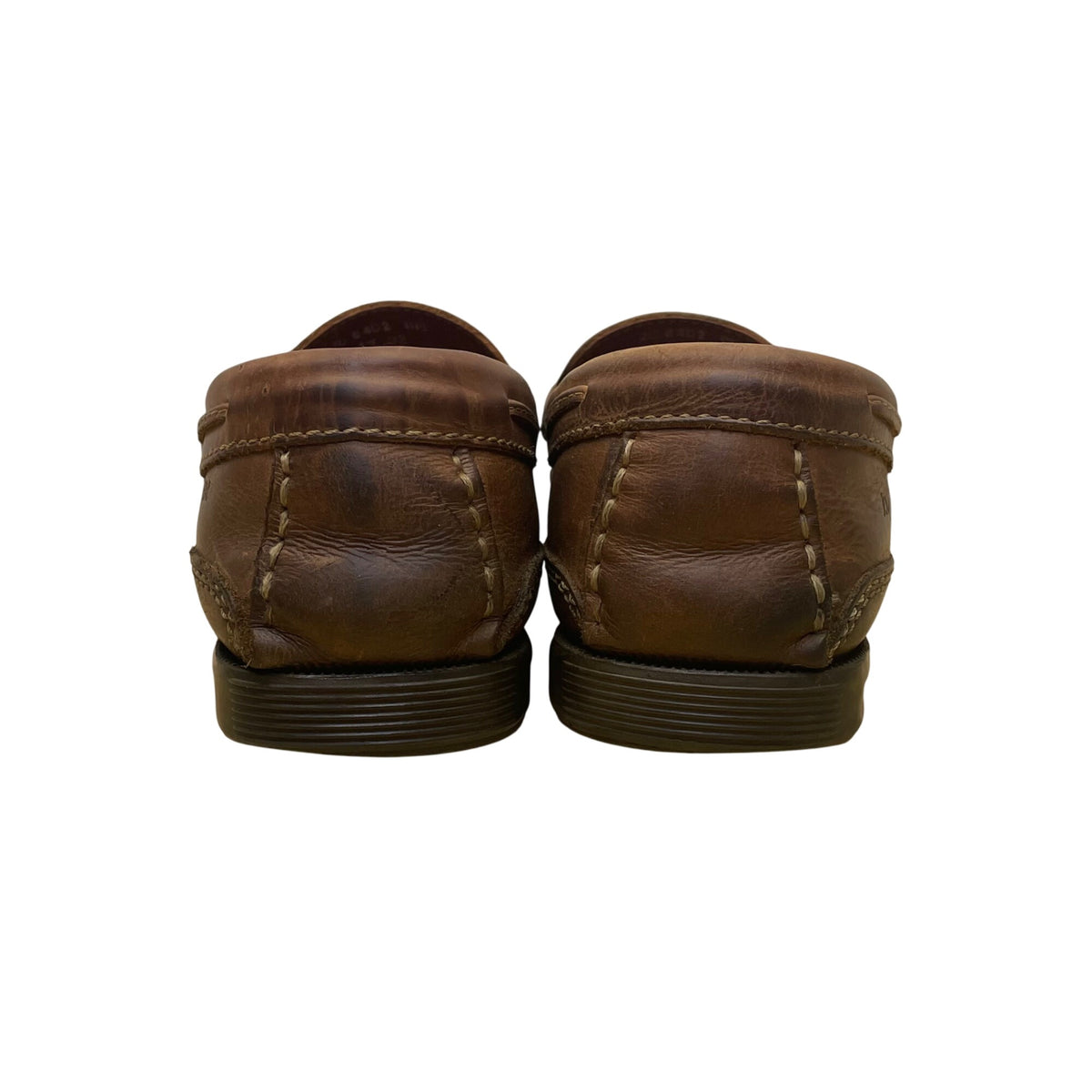 Vtg Johnston & Murphy Men’s Brown Leather Tassel Loafers Slip On Moccasins 11M