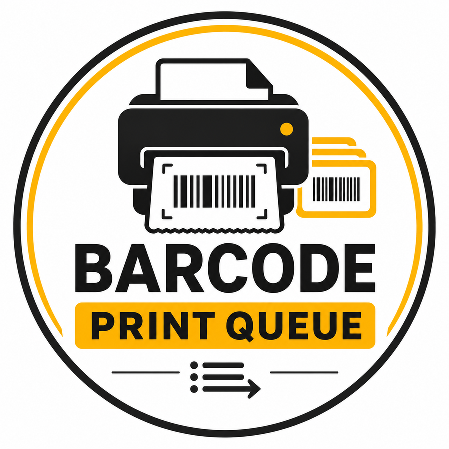Barcode Print Queue