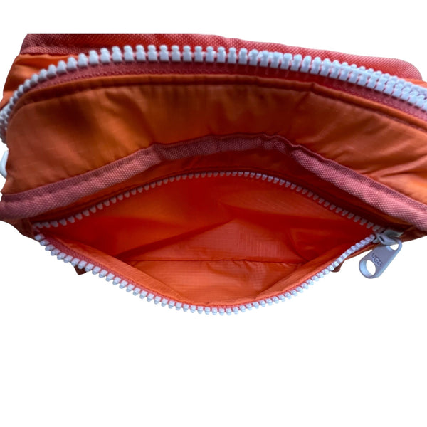 Ugg Women’s Orange Nylon Signature Logo Adjustable Strap Crossbody Bag Size S