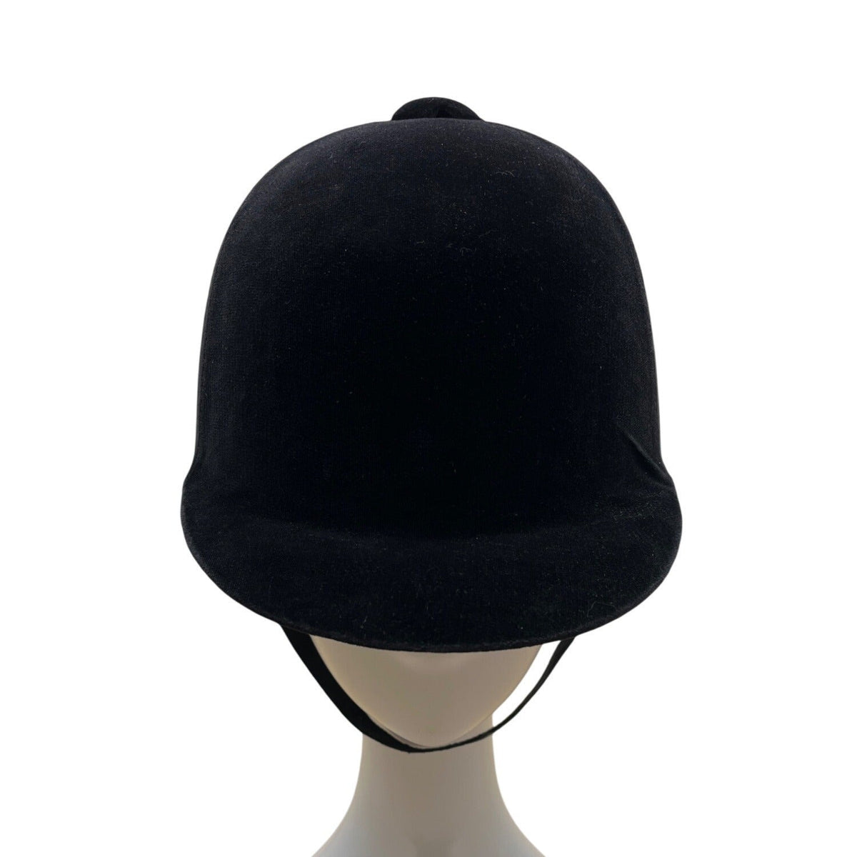 Vintage Westbury Hunt Cap Equestrian Riding Helmet Black Velvet Size 7 3/8 - 60