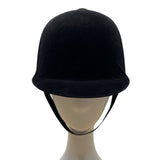 Vintage Westbury Hunt Cap Equestrian Riding Helmet Black Velvet Size 7 3/8 - 60