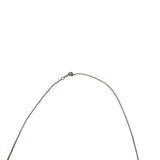 Sterling Silver Womens Snake Chain Necklace Minimalist Style Lightweight Design 24 Inches