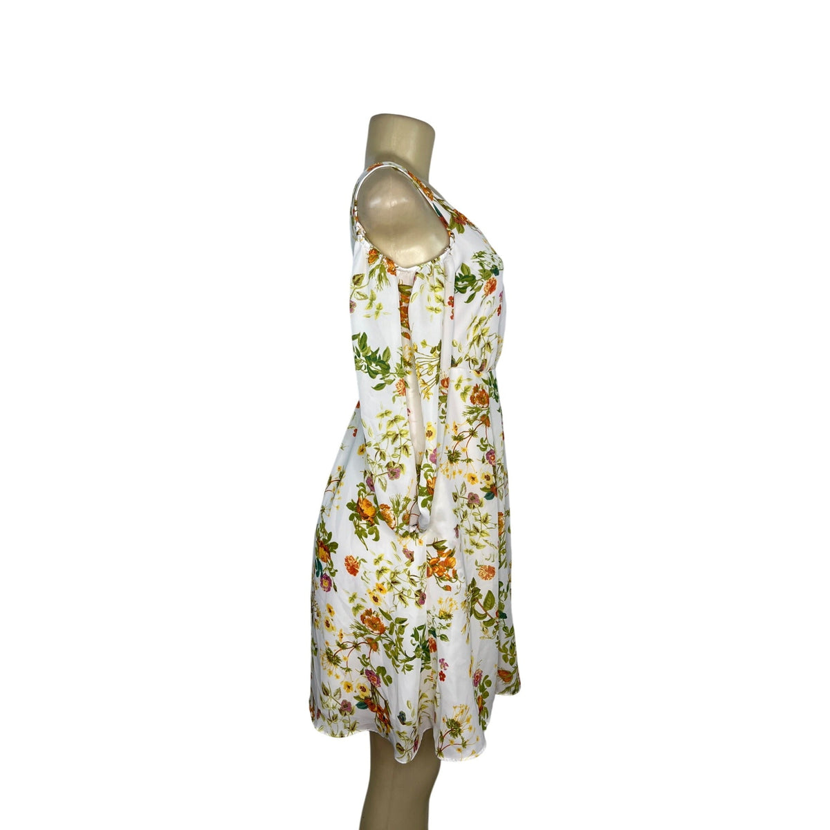 Disney Alice In Wonderland Floral Off-Shoulder Dress Size XS