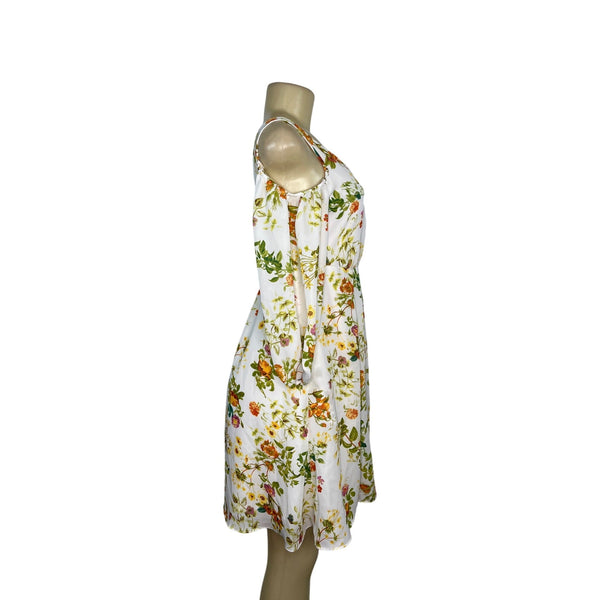 Disney Alice In Wonderland Floral Off-Shoulder Dress Size XS