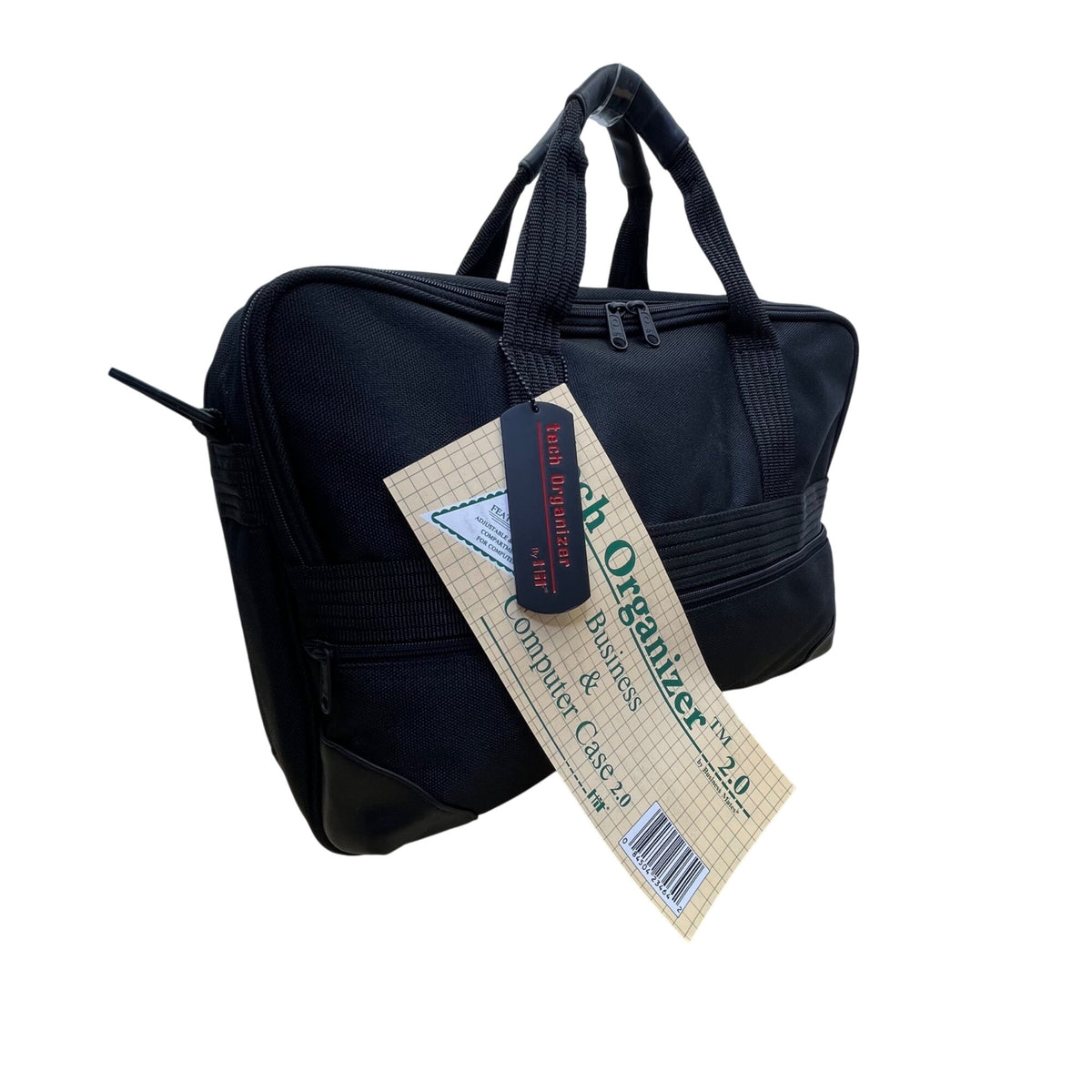 Hit Men’s Black Nylon Tech Organizer 2.0 Shoulder Strap Business & Computer Bag