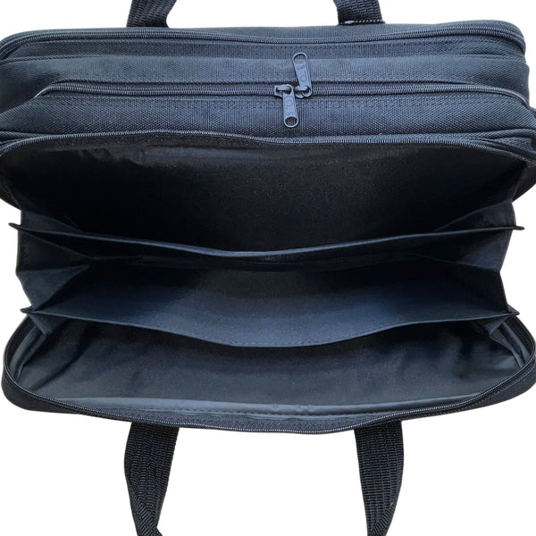 Hit Men’s Black Nylon Tech Organizer 2.0 Shoulder Strap Business & Computer Bag