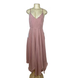 Mia Joy Women’s Dusty Pink Sleeveless Spaghetti Strap Midi Dress Sz S - New