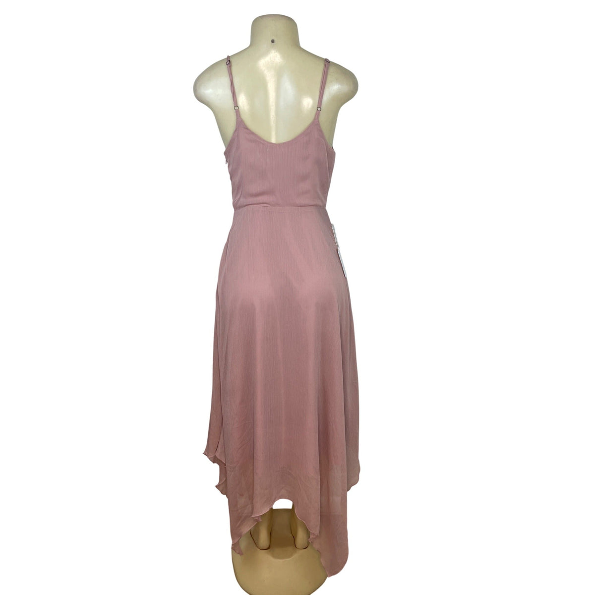 Mia Joy Women’s Dusty Pink Sleeveless Spaghetti Strap Midi Dress Sz S - New
