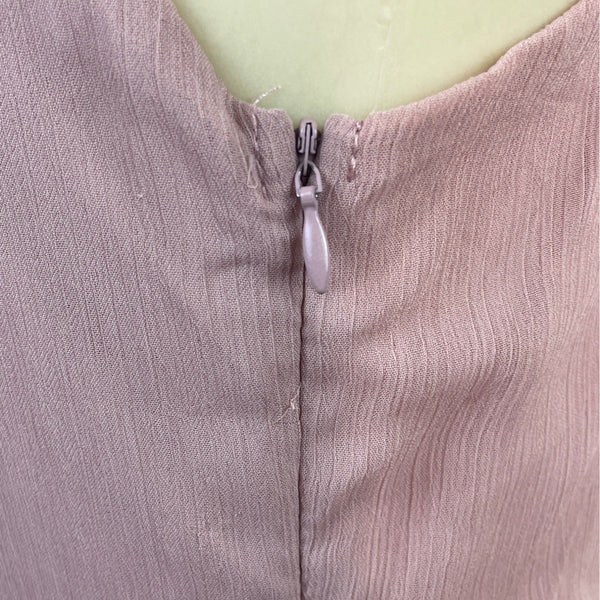 Mia Joy Women’s Dusty Pink Sleeveless Spaghetti Strap Midi Dress Sz S - New