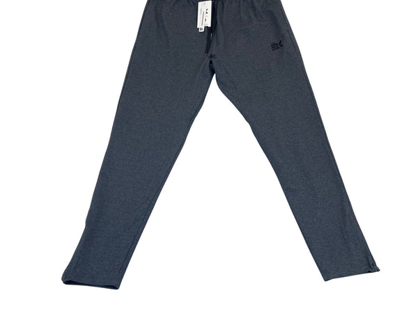 BK Mens Charcoal Gray Athletic Sweatpants Drawstring Waist  Knit Size XXL - New