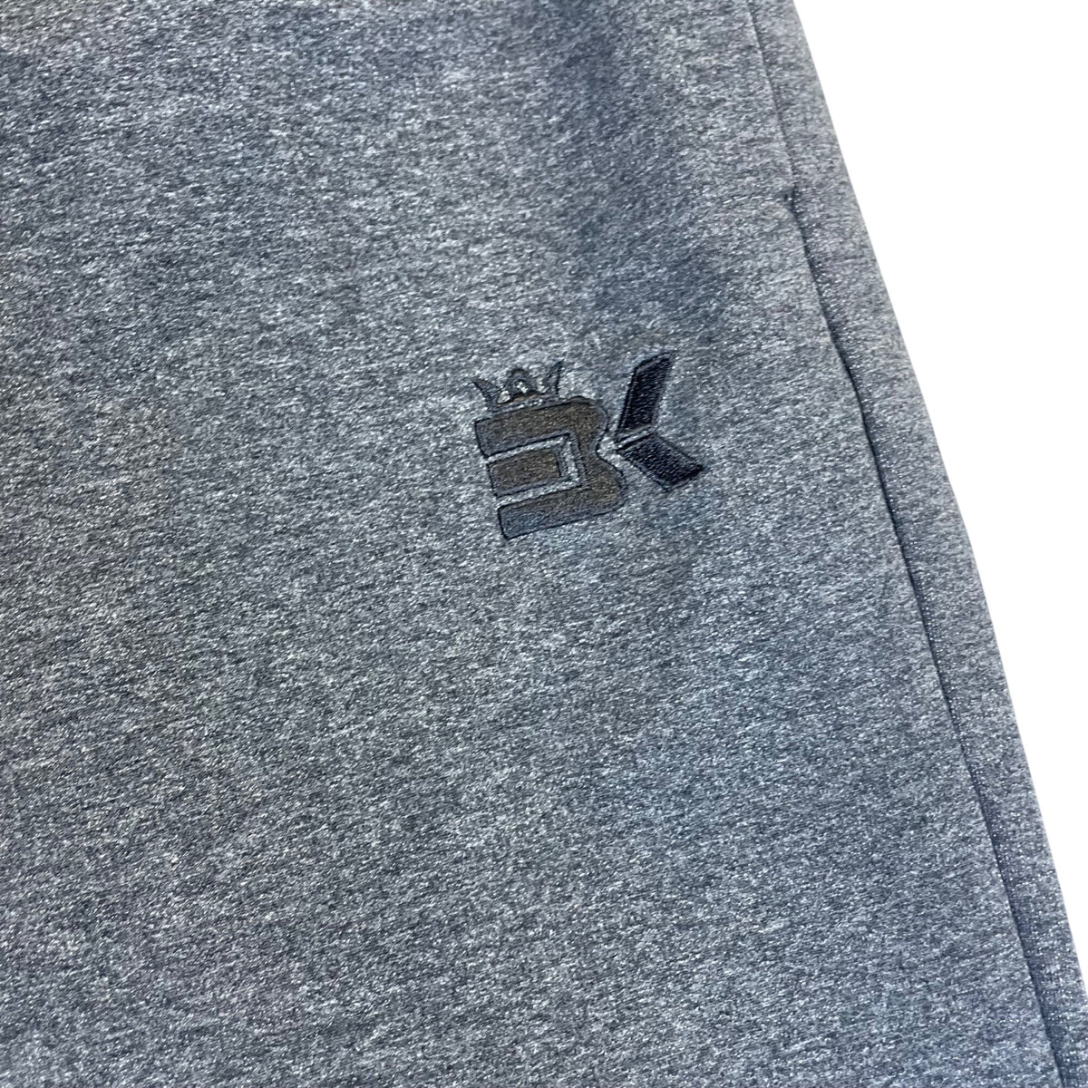 BK Mens Charcoal Gray Athletic Sweatpants Drawstring Waist  Knit Size XXL - New