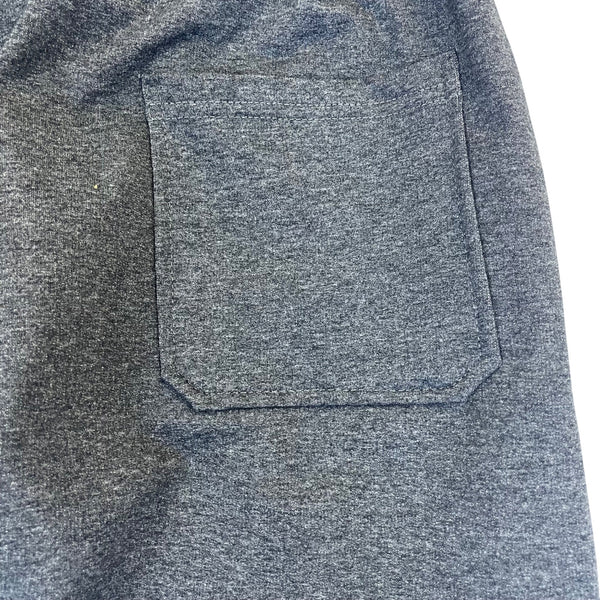 BK Mens Charcoal Gray Athletic Sweatpants Drawstring Waist  Knit Size XXL - New