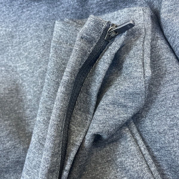 BK Mens Charcoal Gray Athletic Sweatpants Drawstring Waist  Knit Size XXL - New