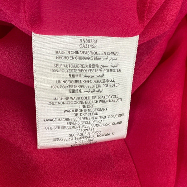 BCBGeneration Women's Pink Strapless Dress with Side Zipper Sz XS