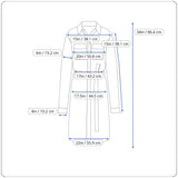Gloria Vanderbilt Blue Denim Button-Up Shirt Dress Sz M