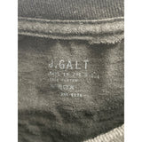 J. Galt Black Cotton Thunder Kustom Club T-Shirt One Size USA