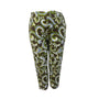 Talbots Womens Multi-Color Cotton Blend Stretch Dress Pants Swirl Pattern Sz 18