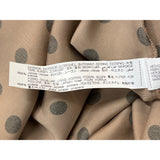 Zara Women's Beige & Black Halter Neck Bow Detail Midi Dress Sz S - New