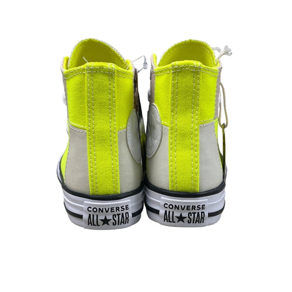 Converse Youth Boy's Yellow Chuck Taylor Uv Light Hi Top Sz 11C - NWT