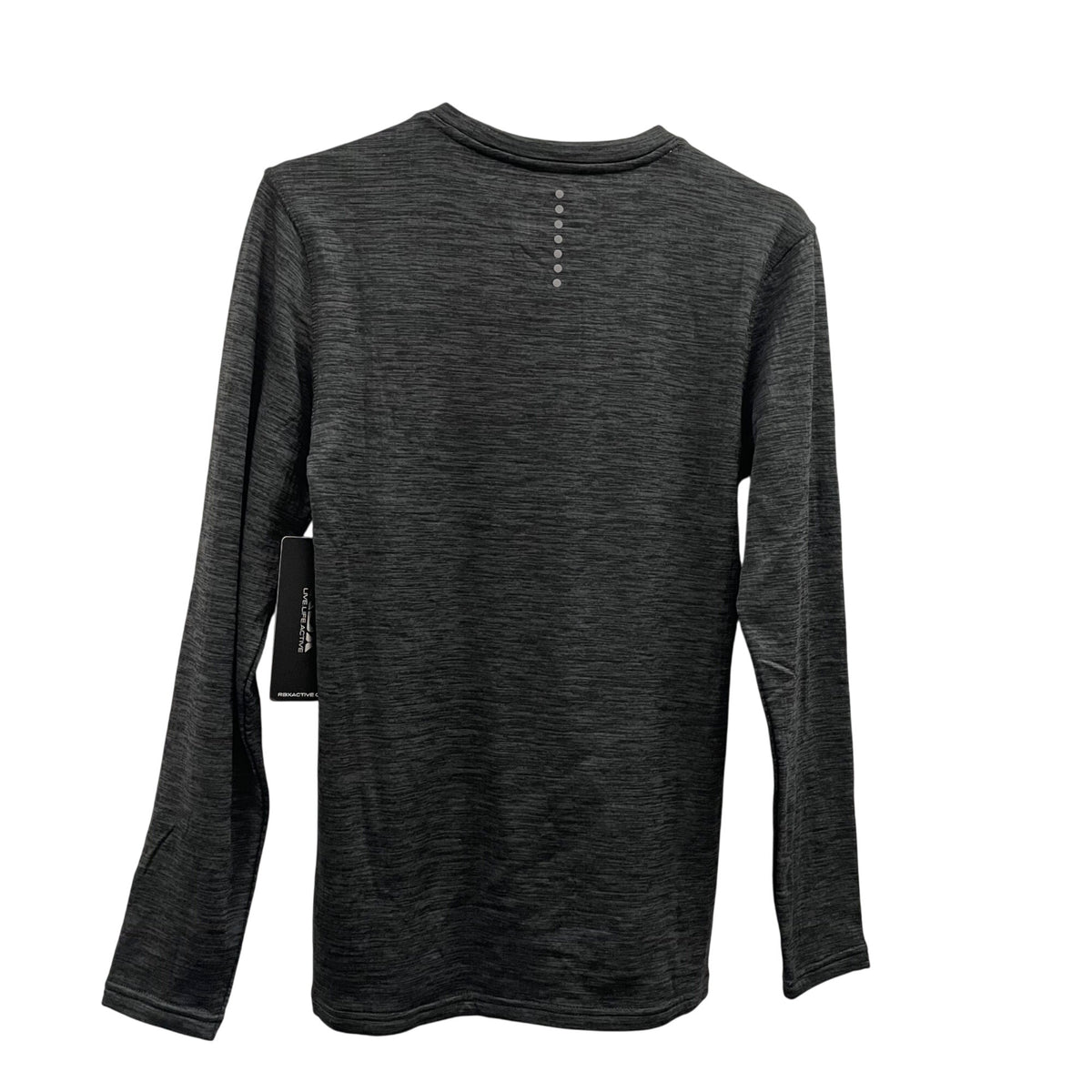 RBX Mens Gray Polyester Long-Sleeve Performance Shirt Size Small NWT