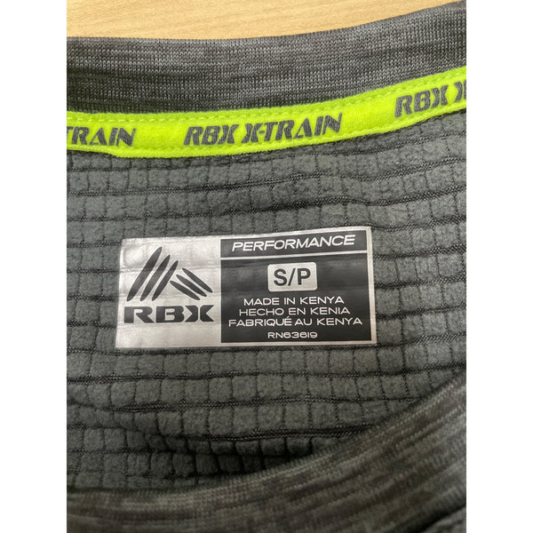RBX Mens Gray Polyester Long-Sleeve Performance Shirt Size Small NWT