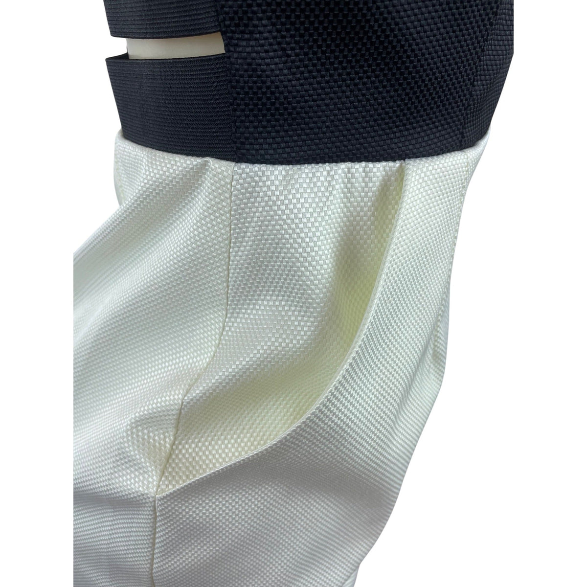 Walter Black & White Sleeveless Mini Dress With Sweetheart Neckline Sz S