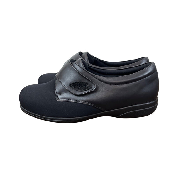 Cosyfeet Women's Black Karena Extra Roomy Toe Shoes Szize 9 - New