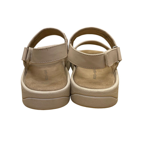 Easy Spirit Women’s Beige Woven Strap Open Toe Seraina Sandals Size 6.5M