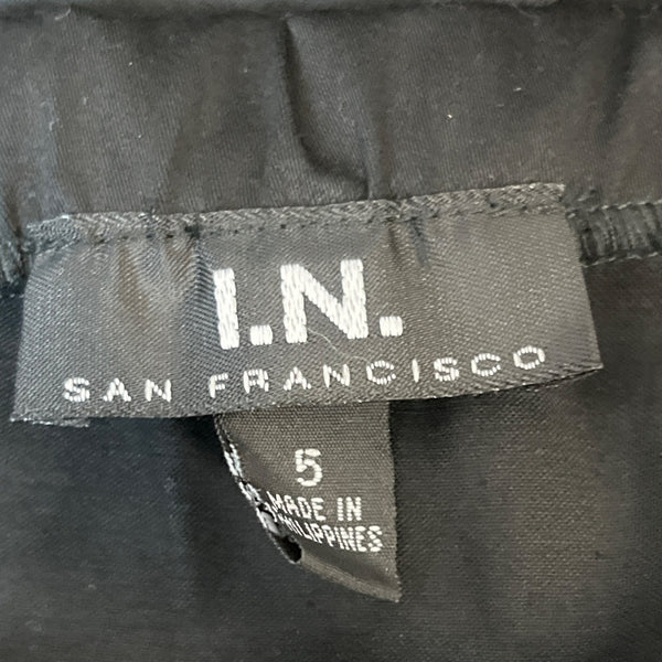 I.N. San Francisco Black Strapless Studded Mini Dress Size 5 - New