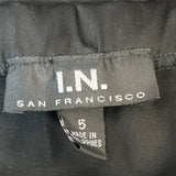 I.N. San Francisco Black Strapless Studded Mini Dress Size 5 - New