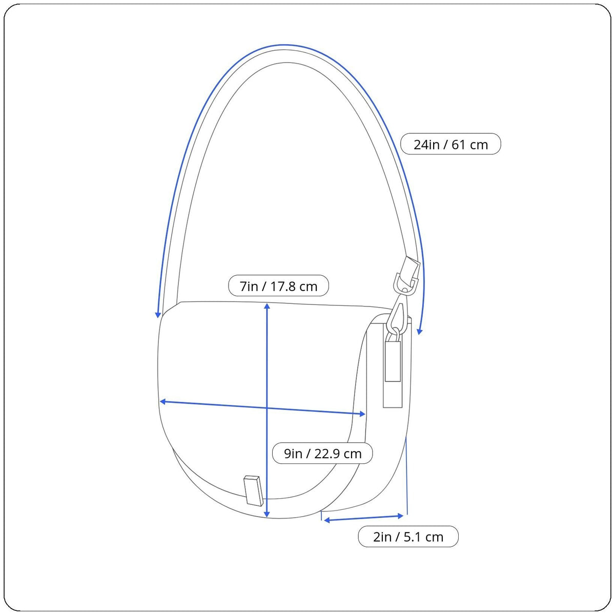 Vintage Browns Women’s Grey & Beige Leather Foldover Flap Snap Crossbody Bag
