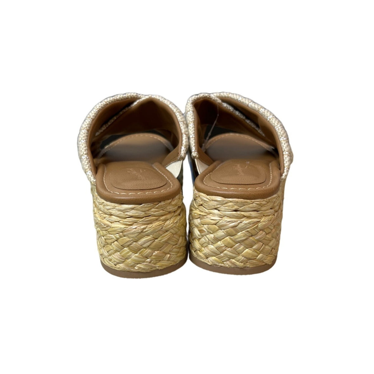 Universal Thread Women's Beige Platform Sandals Sz 7.5 - NWT