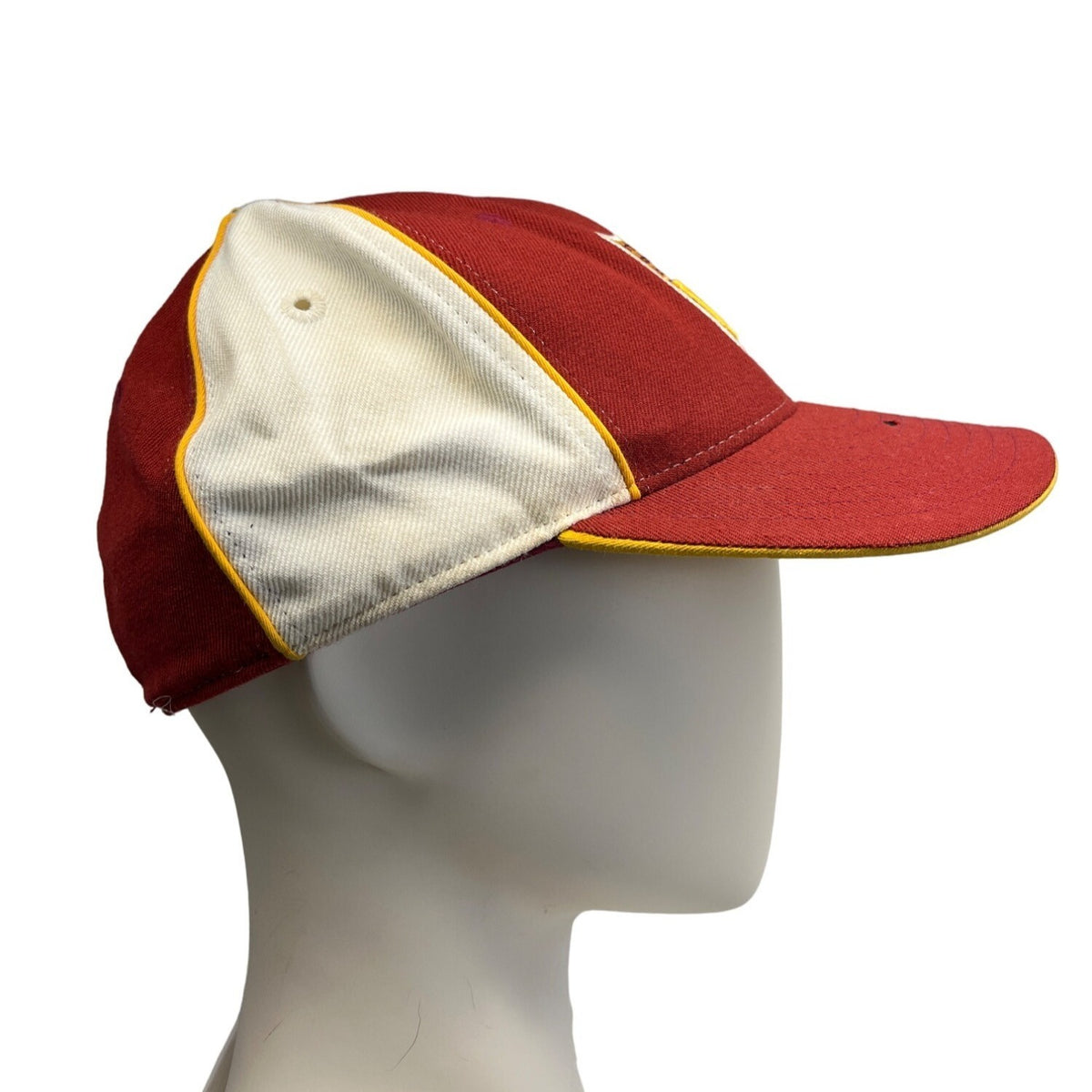 Reebok Team Apparel Men's NFL Red Baseball Cap Hat  Sz 7