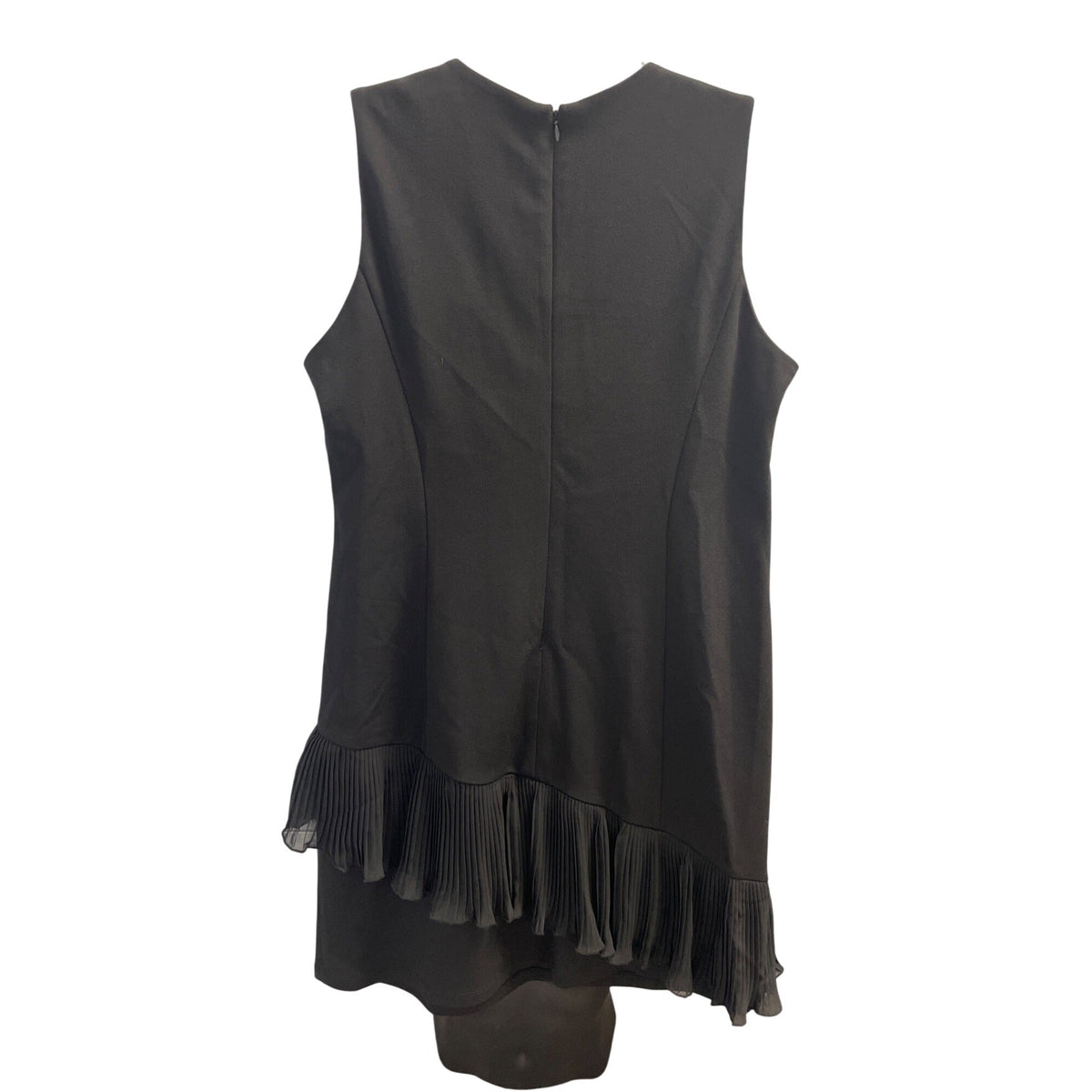 Shelby & Palmer Womens Black Pleated Hem Sleeveless Dress Size 10