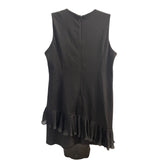 Shelby & Palmer Womens Black Pleated Hem Sleeveless Dress Size 10