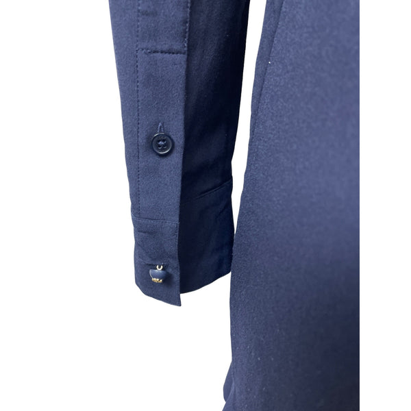 Tory Burch Women's Dark Blue Long Sleeve Dress Size 6