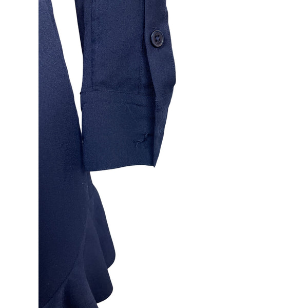 Tory Burch Women's Dark Blue Long Sleeve Dress Size 6