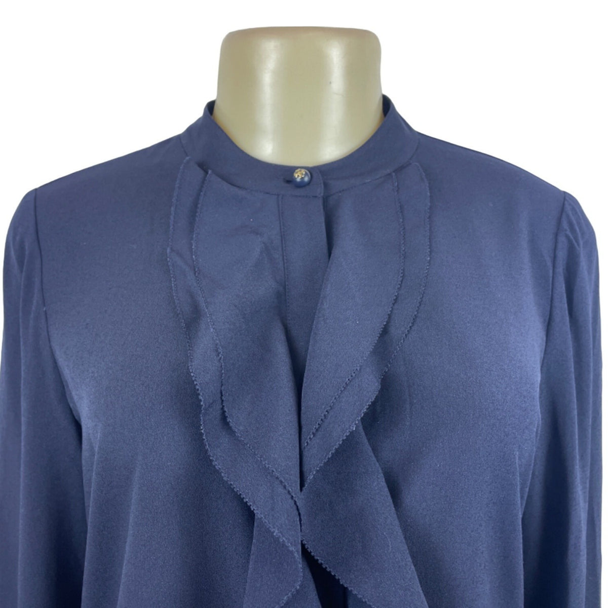 Tory Burch Women's Dark Blue Long Sleeve Dress Size 6